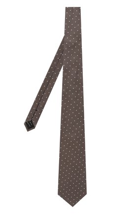 Мужской шелковый галстук TOM FORD коричневого цвета по цене 15950 руб., арт. 3TF43/XTF | Фото 2 Мужской шелковый галстук TOM FORD коричневого цвета, арт. 3TF43/XTF | Фото 2