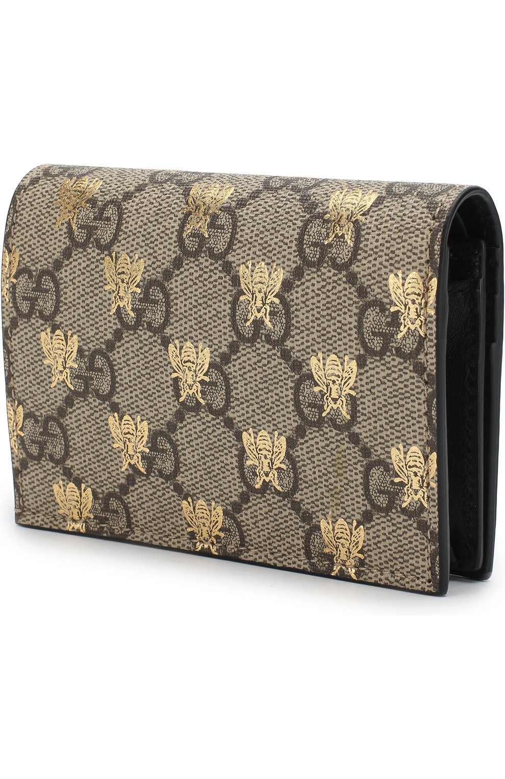Женский футляр для кредитных карт gg supreme GUCCI бежевого цвета по цене 21550 руб., арт. 508757/9F26G | Фото 2 Женский футляр для кредитных карт gg supreme GUCCI бежевого цвета, арт. 508757/9F26G | Фото 2