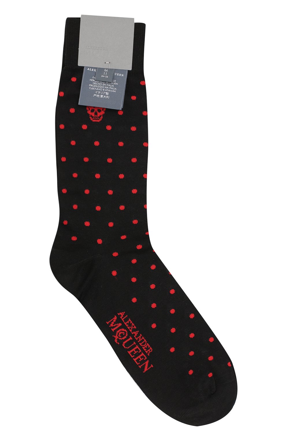 Хлопковые носки с узором Polka Dot | Фото №1
