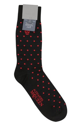 Хлопковые носки с узором Polka Dot | Фото №1 Хлопковые носки с узором Polka Dot | Фото №1