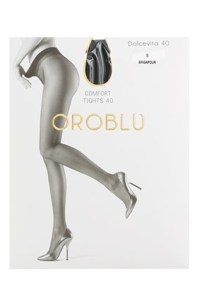 Женские капроновые колготки OROBLU темно-коричневого цвета по цене 1475 руб., арт. V0BC01013 | Фото 1 Женские капроновые колготки OROBLU темно-коричневого цвета, арт. V0BC01013 | Фото 1