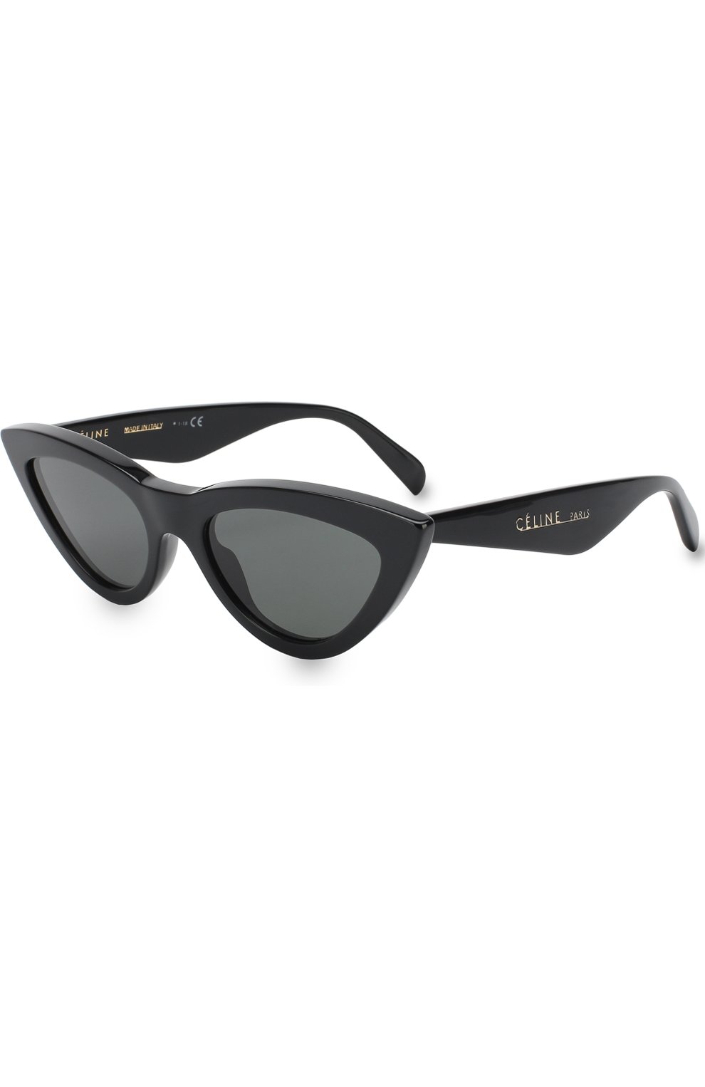 Женские солнцезащитные очки CELINE EYEWEAR черного цвета, арт. CL40019I 01N | Фото 1