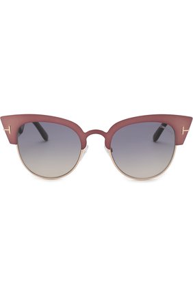 Женские солнцезащитные очки TOM FORD бронзового цвета по цене 38650 руб., арт. TF607 | Фото 2 Женские солнцезащитные очки TOM FORD бронзового цвета, арт. TF607 | Фото 2