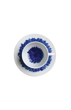 Кофейная чашка с блюдцем In Bloom Bernardaud, арт. 1768/21509 в ЦУМ | Фото №2 Кофейная чашка с блюдцем In Bloom Bernardaud | Фото №2