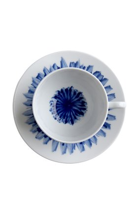 Чайная чашка с блюдцем In Bloom Bernardaud, арт. 1768/3095 в ЦУМ | Фото №2 Чайная чашка с блюдцем In Bloom Bernardaud | Фото №2