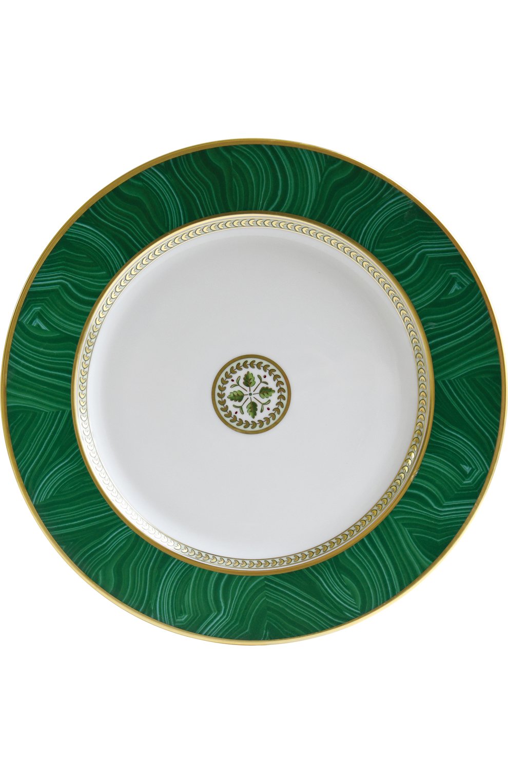 Мужского тарелка сервировочная constance malachite BERNARDAUD зеленого цвета, арт. 1772/7 | Фото 1