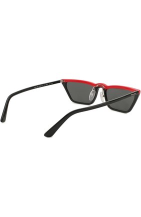 Женские черные солнцезащитные очки Prada, арт. 19US-YVH5S0 купить в ЦУМ | Фото №4 Солнцезащитные очки Prada черные | Фото №4