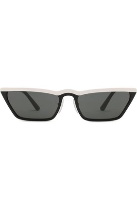 Женские черно-белые солнцезащитные очки Prada, арт. 19US-YC45S0 купить в ЦУМ | Фото №3 Солнцезащитные очки Prada черно-белые | Фото №3