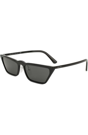 Женские черные солнцезащитные очки Prada, арт. 19US-1AB5S0 купить в ЦУМ | Фото №1 Солнцезащитные очки Prada черные | Фото №1
