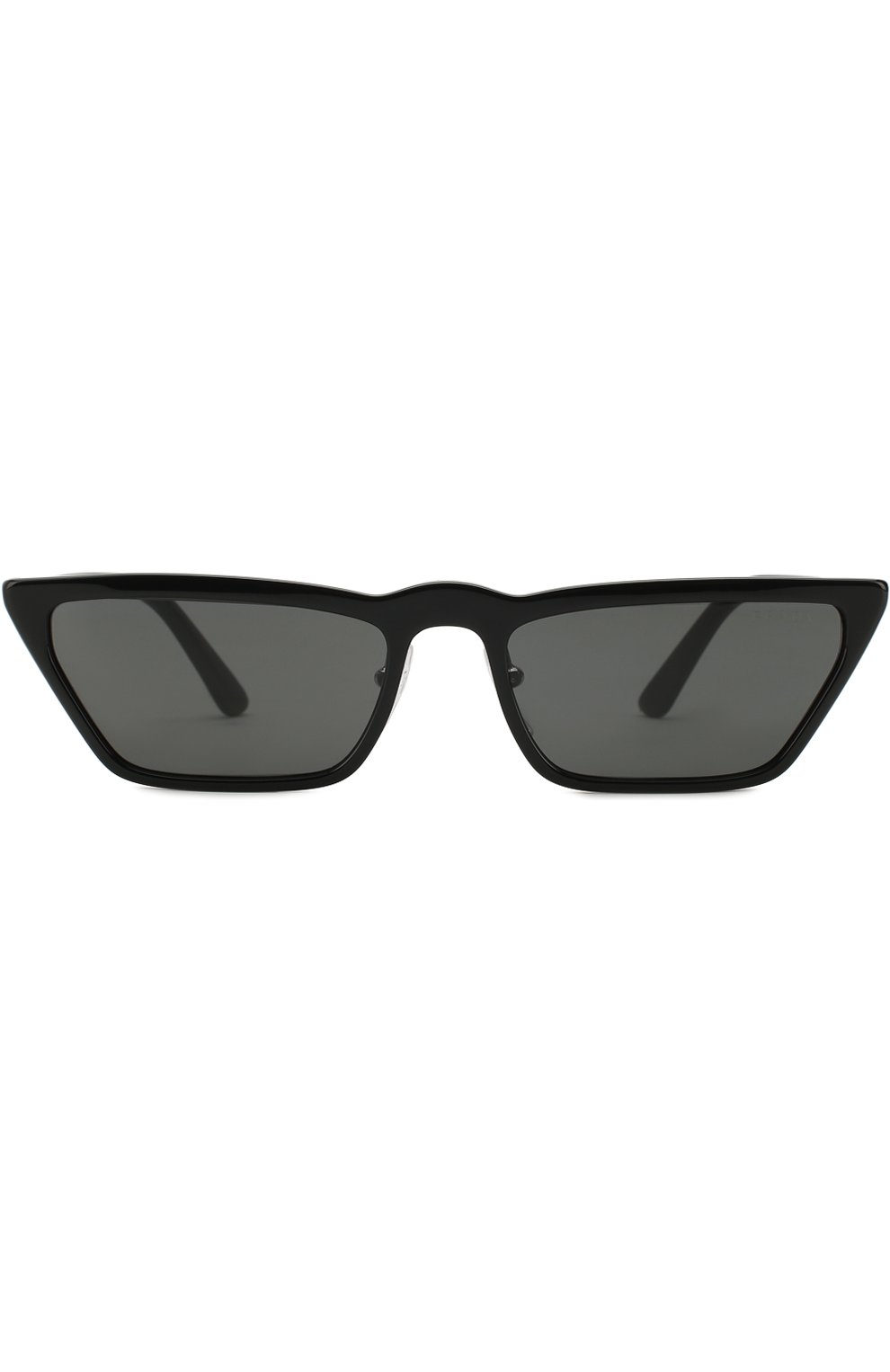 Женские черные солнцезащитные очки Prada, арт. 19US-1AB5S0 купить в ЦУМ | Фото №3 Солнцезащитные очки Prada черные | Фото №3