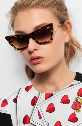 Женские коричневые солнцезащитные очки Dita, сезон SS 2018, арт. ERASUR/02 купить в ЦУМ | Фото №1 Солнцезащитные очки Dita коричневые | Фото №1