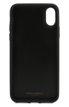 Мужской кожаный чехол для iphone x/xs DOLCE & GABBANA черного цвета по цене 11500 руб., арт. BI2408/AU770 | Фото 2 Мужской кожаный чехол для iphone x/xs DOLCE & GABBANA черного цвета, арт. BI2408/AU770 | Фото 2