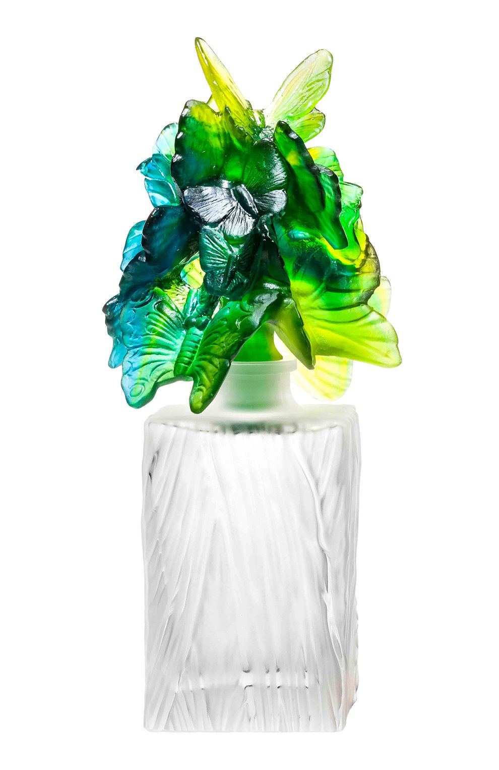 Флакон для духов butterfly prestige DAUM зеленого цвета, арт. 05518-1 | Фото 1 (Статус проверки: Проверена категория; Ограничения доставки: fragile-2)
