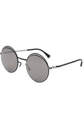 Женские солнцезащитные очки MYKITA черного цвета по цене 45150 руб., арт. STUDI0 1.4/BLACK/SILVER/BLACK | Фото 1 Женские солнцезащитные очки MYKITA черного цвета, арт. STUDI0 1.4/BLACK/SILVER/BLACK | Фото 1 (Очки форма: Круглые; Тип очков: С/з; Статус проверки: Требуются правки, Проверена категория; Оптика Гендер: оптика-женское)