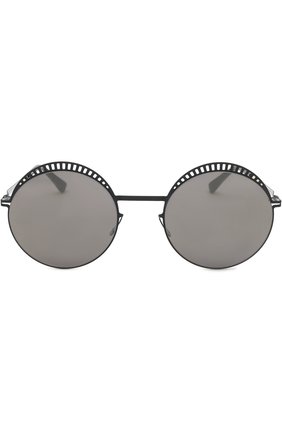 Женские солнцезащитные очки MYKITA черного цвета по цене 45150 руб., арт. STUDI0 1.4/BLACK/SILVER/BLACK | Фото 3 Женские солнцезащитные очки MYKITA черного цвета, арт. STUDI0 1.4/BLACK/SILVER/BLACK | Фото 3 (Очки форма: Круглые; Тип очков: С/з; Статус проверки: Требуются правки, Проверена категория; Оптика Гендер: оптика-женское)