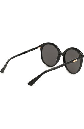 Женские солнцезащитные очки GUCCI черного цвета по цене 19150 руб., арт. GG0257 001 | Фото 4 Женские солнцезащитные очки GUCCI черного цвета, арт. GG0257 001 | Фото 4