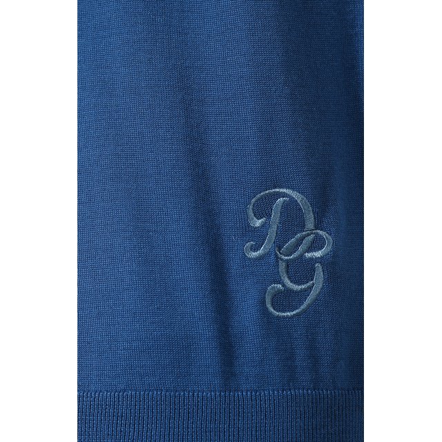 Кашемировое поло с короткими рукавами Dolce&Gabbana 3969524
