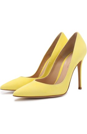 Замшевые туфли Gianvito 105 на шпильке | Фото №1 Замшевые туфли Gianvito 105 на шпильке | Фото №1