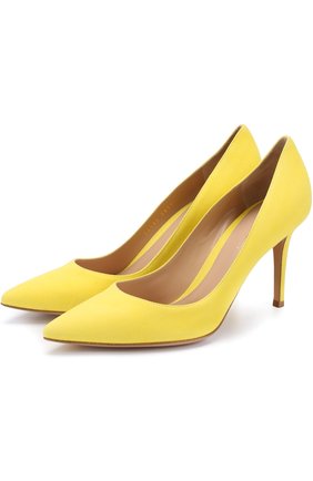 Замшевые туфли Gianvito 85 на шпильке | Фото №1 Замшевые туфли Gianvito 85 на шпильке | Фото №1