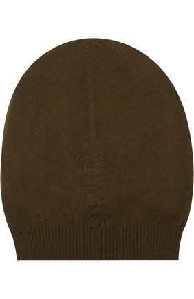 Шерстяная шапка Rick Owens, темно-зеленого цвета, арт. RP18F4494/M в ЦУМ | Фото №2 Шерстяная шапка Rick Owens темно-зеленого цвета | Фото №2