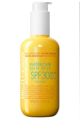 Солнцезащитное молочко для лица и тела waterlover spf 30 (200ml) BIOTHERM бесцветного цвета по цене 3010 руб., арт. 3614271701503 | Фото 1 Солнцезащитное молочко для лица и тела waterlover spf 30 (200ml) BIOTHERM бесцветного цвета, арт. 3614271701503 | Фото 1 (Статус проверки: Проверена категория)