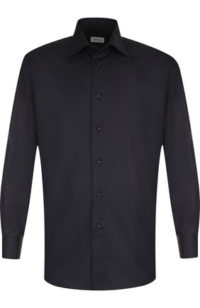 Мужская хлопковая сорочка BRIONI черного цвета по цене 47350 руб., арт. RCLU2Q/PZ023 | Фото 1 Мужская хлопковая сорочка BRIONI черного цвета, арт. RCLU2Q/PZ023 | Фото 1