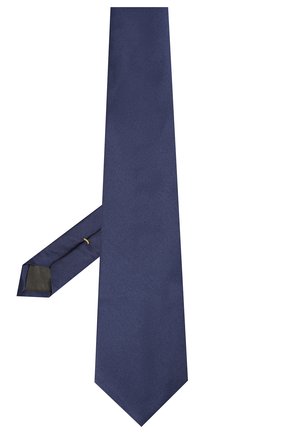 Мужской шелковый галстук CANALI темно-синего цвета по цене 9575 руб., арт. 18/HJ01047 | Фото 2 Мужской шелковый галстук CANALI темно-синего цвета, арт. 18/HJ01047 | Фото 2