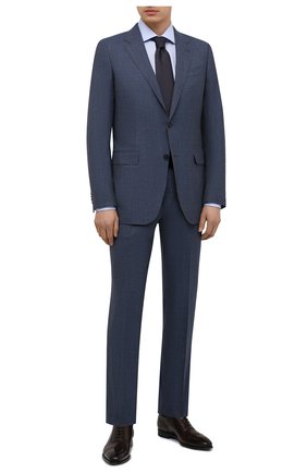 Мужская хлопковая сорочка CORNELIANI синего цвета по цене 22500 руб., арт. 82P100-8811264/00 | Фото 2 Мужская хлопковая сорочка CORNELIANI синего цвета, арт. 82P100-8811264/00 | Фото 2