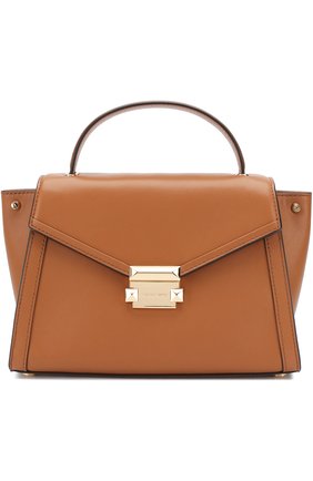 Женская сумка whitney medium MICHAEL MICHAEL KORS коричневая цвета, арт. 30T8GXIS2L купить в ЦУМ | Фото №1 Сумка Whitney medium MICHAEL Michael Kors коричневая цвета | Фото №1