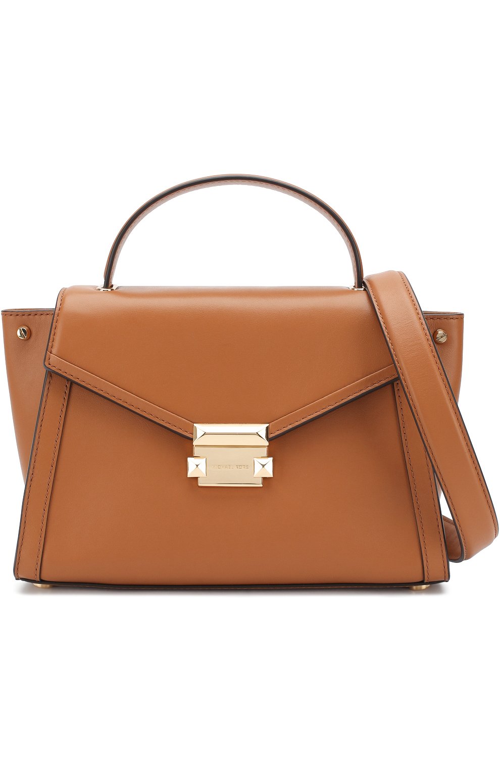 Женская сумка whitney medium MICHAEL MICHAEL KORS коричневая цвета, арт. 30T8GXIS2L купить в ЦУМ | Фото №6 Сумка Whitney medium MICHAEL Michael Kors коричневая цвета | Фото №6