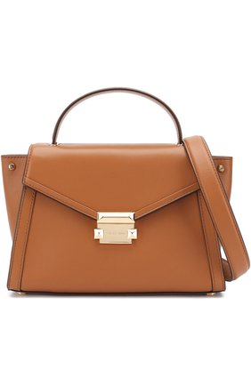 Женская сумка whitney medium MICHAEL MICHAEL KORS коричневая цвета, арт. 30T8GXIS2L купить в ЦУМ | Фото №6 Сумка Whitney medium MICHAEL Michael Kors коричневая цвета | Фото №6