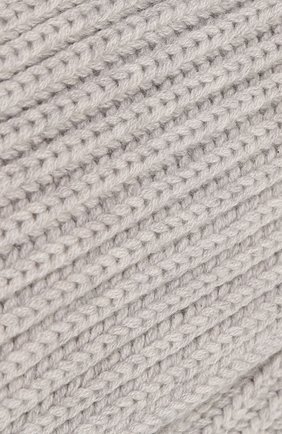Детский кашемировый шарф LORO PIANA светло-серого цвета, арт. FAF8485 | Фото 2 (Материал: Кашемир, Шерсть, Текстиль; Статус проверки: Проверена категория)