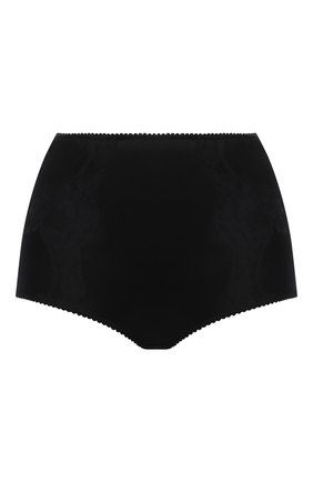 Женские трусы с завышенной талией DOLCE & GABBANA черного цвета по цене 25900 руб., арт. 02A09T/FUAD8 | Фото 1 Женские трусы с завышенной талией DOLCE & GABBANA черного цвета, арт. 02A09T/FUAD8 | Фото 1