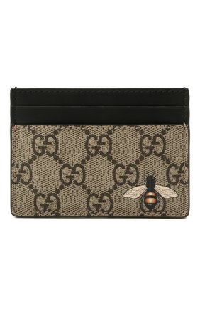 Мужской футляр для кредитных карт gg supreme GUCCI коричневого цвета по цене 18900 руб., арт. 451277/K5T1N | Фото 1 Мужской футляр для кредитных карт gg supreme GUCCI коричневого цвета, арт. 451277/K5T1N | Фото 1