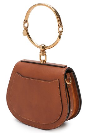 Женская сумка nile small CHLOÉ светло-коричневого цвета по цене 107500 руб., арт. CHC17US301HEU | Фото 3 Женская сумка nile small CHLOÉ светло-коричневого цвета, арт. CHC17US301HEU | Фото 3