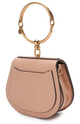 Женская сумка nile small CHLOÉ светло-бежевого цвета по цене 107500 руб., арт. CHC17US301HEU | Фото 3 Женская сумка nile small CHLOÉ светло-бежевого цвета, арт. CHC17US301HEU | Фото 3