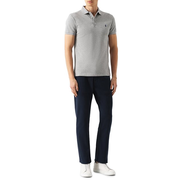 фото Хлопковое поло polo ralph lauren