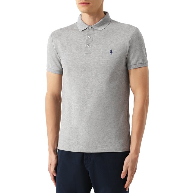 фото Хлопковое поло polo ralph lauren