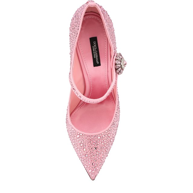 Туфли Lori с ремешком и брошью Dolce&Gabbana 4201259