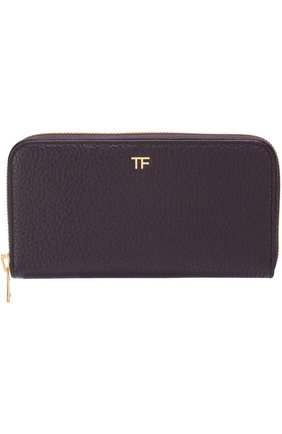 Кожаное портмоне на молнии Tom Ford, бордового цвета, арт. SM190T-CE6 в ЦУМ | Фото №1 Кожаное портмоне на молнии Tom Ford бордового цвета | Фото №1