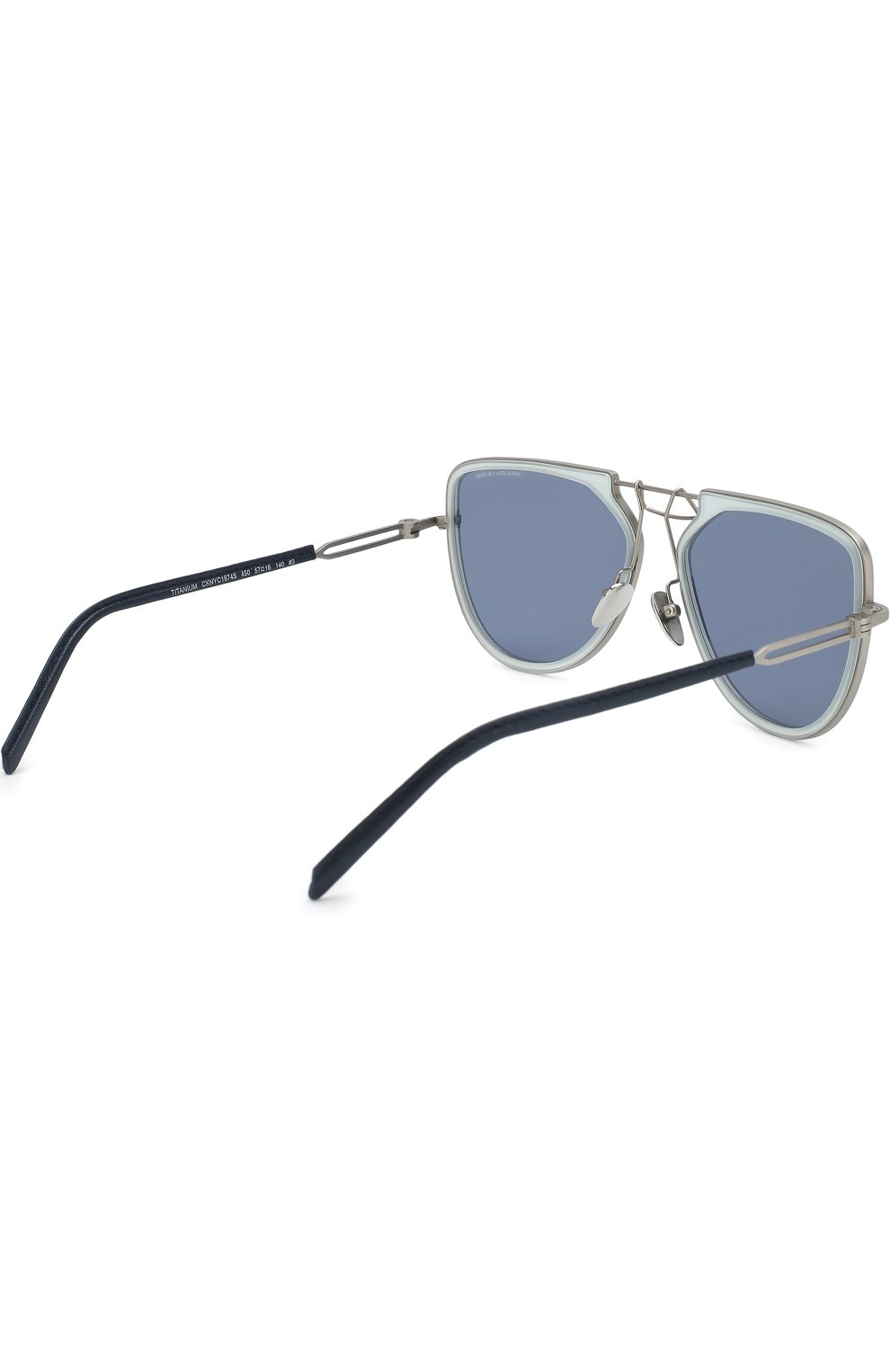 Женские солнцезащитные очки CALVIN KLEIN 205W39NYC темно-синего цвета по цене 41600 руб., арт. CK1874 450 | Фото 3 Женские солнцезащитные очки CALVIN KLEIN 205W39NYC темно-синего цвета, арт. CK1874 450 | Фото 3