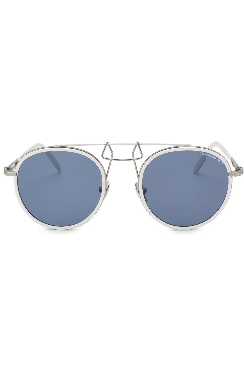 Женские солнцезащитные очки CALVIN KLEIN 205W39NYC белого цвета по цене 41600 руб., арт. CK1873 100 | Фото 2 Женские солнцезащитные очки CALVIN KLEIN 205W39NYC белого цвета, арт. CK1873 100 | Фото 2