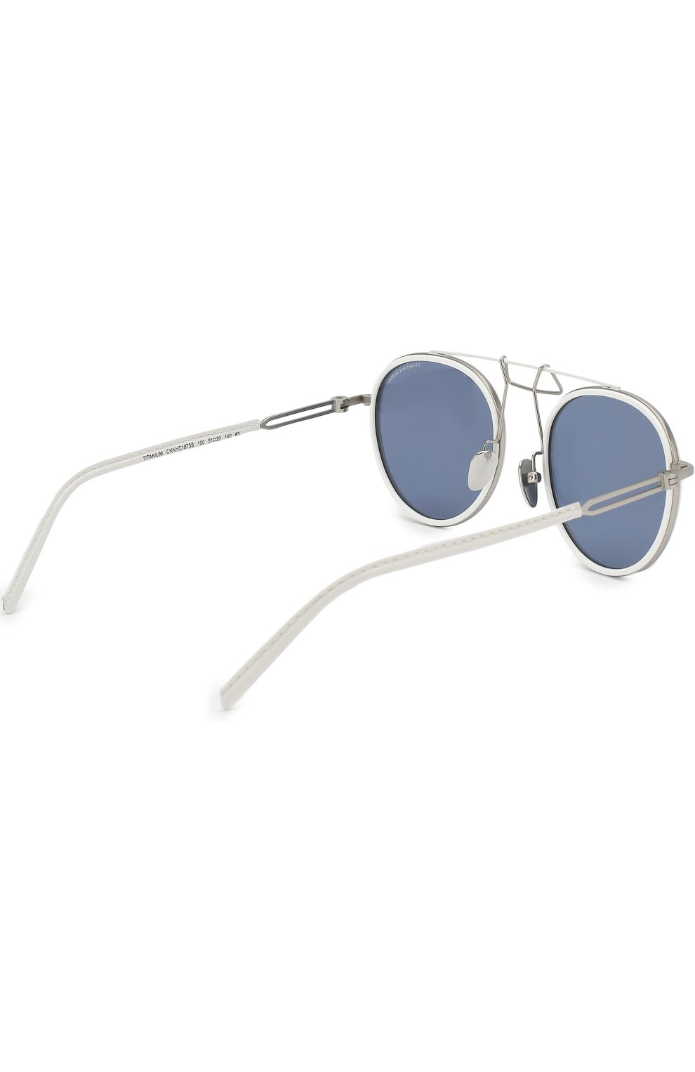 Женские солнцезащитные очки CALVIN KLEIN 205W39NYC белого цвета по цене 41600 руб., арт. CK1873 100 | Фото 3 Женские солнцезащитные очки CALVIN KLEIN 205W39NYC белого цвета, арт. CK1873 100 | Фото 3