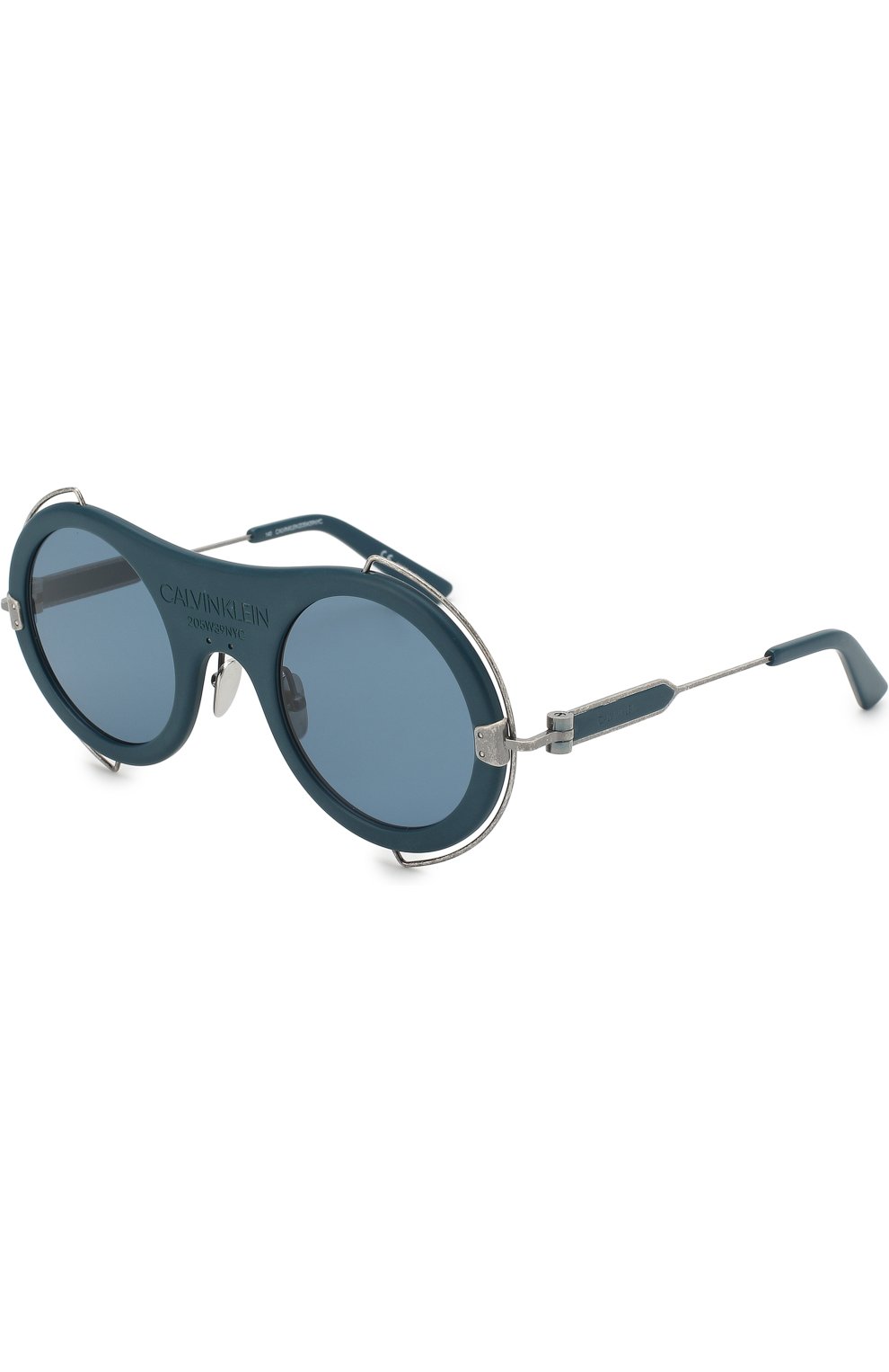 Женские солнцезащитные очки CALVIN KLEIN 205W39NYC темно-синего цвета, арт. CK1875SR 430 | Фото 1