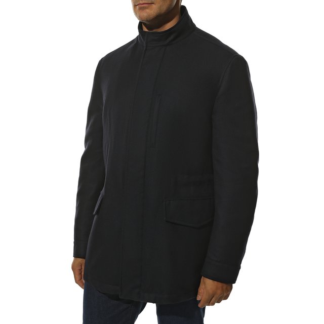 фото Кашемировая куртка на молнии с воротником-стойкой brioni