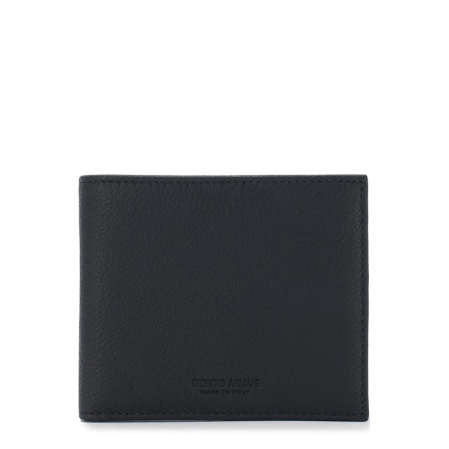 фото Кожаное портмоне с отделениями для кредитных карт giorgio armani