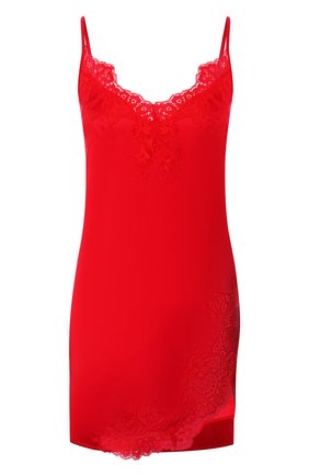 Женская шелковая сорочка COTTON CLUB красного цвета по цене 24050 руб., арт. 3VB | Фото 1 Женская шелковая сорочка COTTON CLUB красного цвета, арт. 3VB | Фото 1