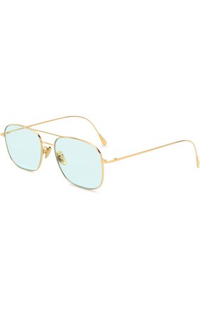 Мужские золотые солнцезащитные очки Cutler and Gross, сезон SS 2018, арт. 1267GPL/DPLBL купить в ЦУМ | Фото №1 Солнцезащитные очки Cutler and Gross золотые | Фото №1