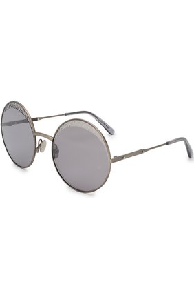 Женские серые солнцезащитные очки Bottega Veneta, арт. BV0190 001 купить в ЦУМ | Фото №1 Солнцезащитные очки Bottega Veneta серые | Фото №1