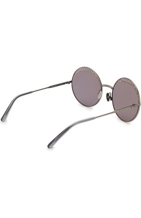 Женские серые солнцезащитные очки Bottega Veneta, арт. BV0190 001 купить в ЦУМ | Фото №4 Солнцезащитные очки Bottega Veneta серые | Фото №4